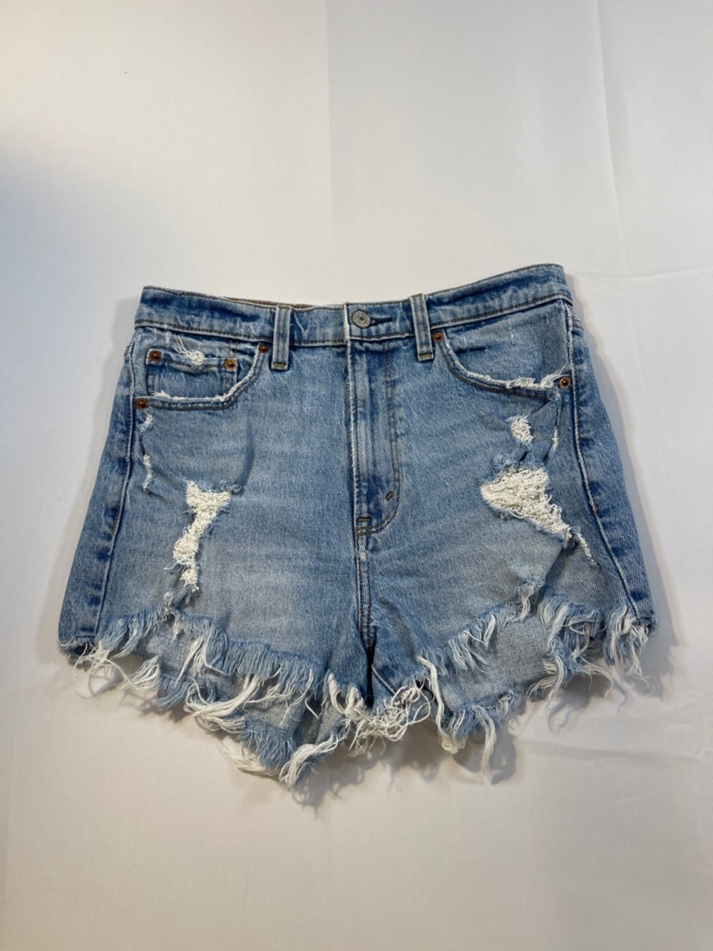 Abercrombie & Fitch High Rise Mom Short Size 28/US6 - Picture 2 of 7